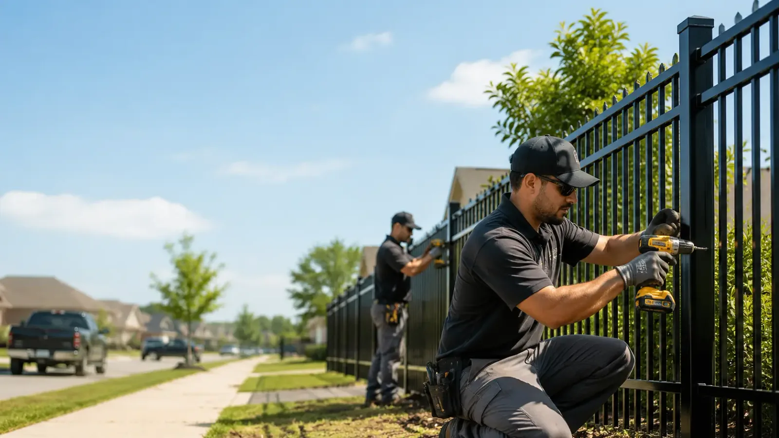 Metal Fence Installation in Gulfport, MS